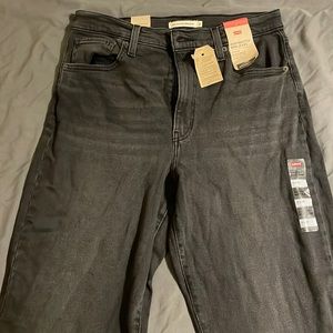 High waisted mom jeans